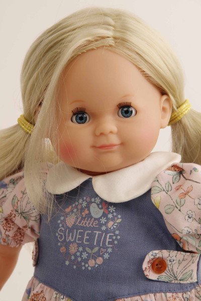 Schildkröt Manufaktur Kleidung zu Puppe Schlummerle 32 cm, Blumenoverall Begrenztes Angebot