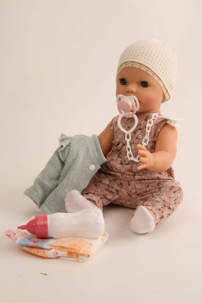 Schildkröt Manufaktur Kleidung zu Trink + Näßbaby 40 cm Lina rose/mint Online Shopping