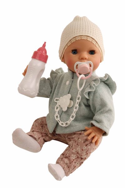 Schildkröt Manufaktur Kleidung zu Trink + Näßbaby 40 cm Lina rose/mint Online Shopping