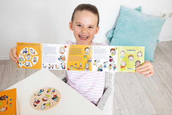 Schildkröt Manufaktur Puzzle HUMANICO "Emotionen" by Beleduc Räumungsverkauf