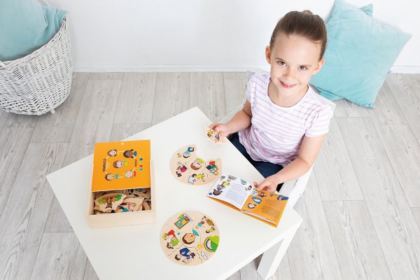 Schildkröt Manufaktur Puzzle HUMANICO "Emotionen" by Beleduc Räumungsverkauf