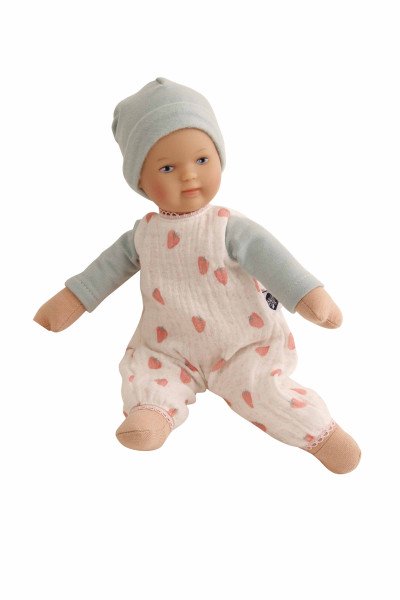 Schildkröt Manufaktur Overall mit Mütze zu Puppe Schmuserle 30 cm Erdbeerchen Flash Sale