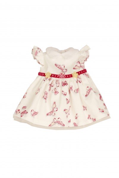 Schildkröt Manufaktur Kleid zu Stehpuppe 34+41+46 cm, Schmetterlingskleid Große Rabatte