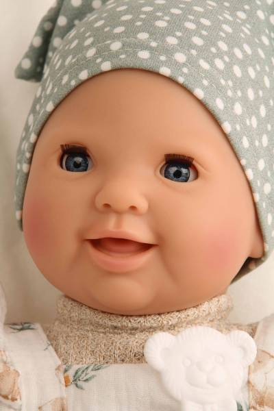 Schildkröt Manufaktur Schnullerbaby Lenchen 37 cm, Malhaar, blaue Schlafaugen, Füchschen Letzte 3 Tage