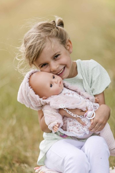 Schildkröt Manufaktur Kleidung zu Baby Amy 45 cm rose winterlich Saisonschlussverkauf