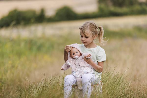 Schildkröt Manufaktur Kleidung zu Baby Amy 45 cm rose winterlich Saisonschlussverkauf