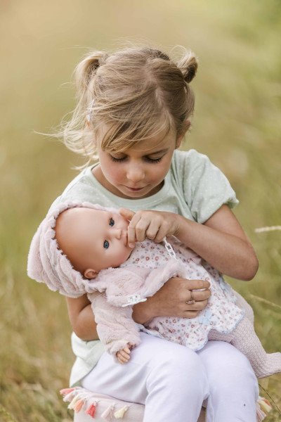 Schildkröt Manufaktur Kleidung zu Baby Amy 45 cm rose winterlich Saisonschlussverkauf
