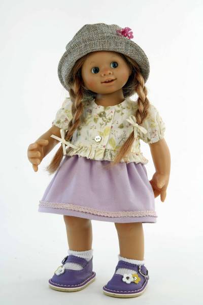 Schildkröt Manufaktur Puppe Müller-Wichtel Frieda 30 cm rote Haare, Sommerkleid Letzte 3 Tage