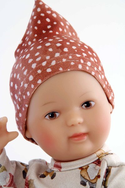 Schildkröt Manufaktur Kleidung zu Puppe Mein 1. Baby 28 cm rose/braun mit Wichteln Begrenzte Freigabe