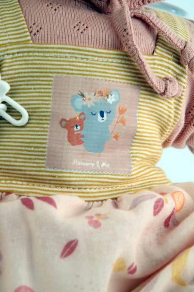 Schildkröt Manufaktur Kleidung zu Baby Amy 45 cm rose mit Früchten Zeitbegrenzte Promotion