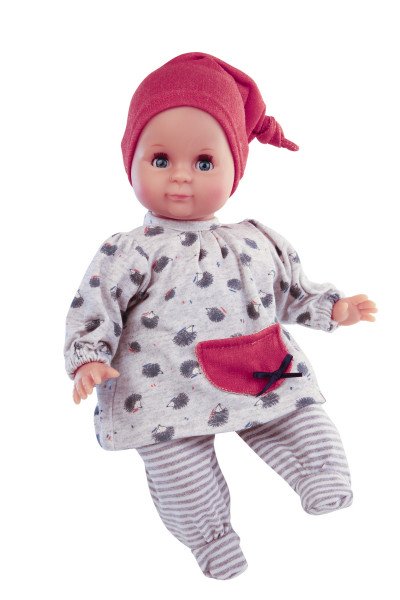 Schildkröt Manufaktur Kleidung zu Puppe Schlummerle 32 cm, Kleidung grau/weiss/rot Kostenloser Versand international