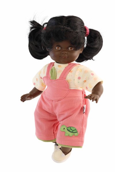 Schildkröt Manufaktur Kleidung zu Puppe Schlummerle 32 cm, rose/gelb/grün zollfrei