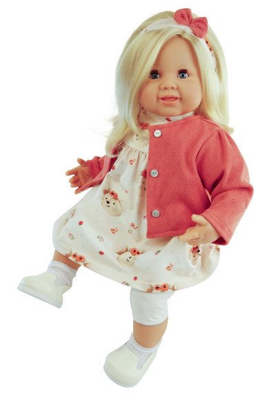 Schildkröt Manufaktur Kleidung zu Puppe 52 cm Klara/Elli/Julchen rose/rot Bis zu 65% Rabatt