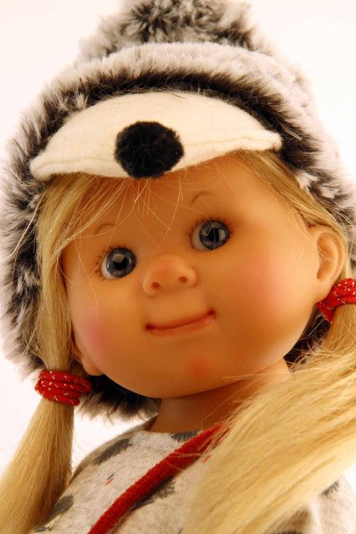 Schildkröt Manufaktur Puppe Müller-Wichtel Mona 30 cm blonde Haare, Igel-Kleidung Online
