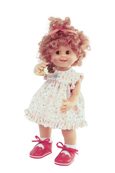 Schildkröt Manufaktur Puppe Müller-Wichtel Ida 25 cm rote Haare, Kleidung sommerlich Outlet