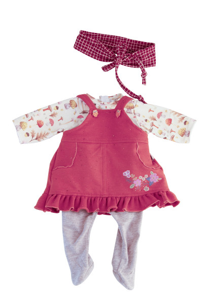 Schildkröt Manufaktur Kleidung zu Susi/Hanni/Amy 45 cm Pilzchen Fabrikverkauf
