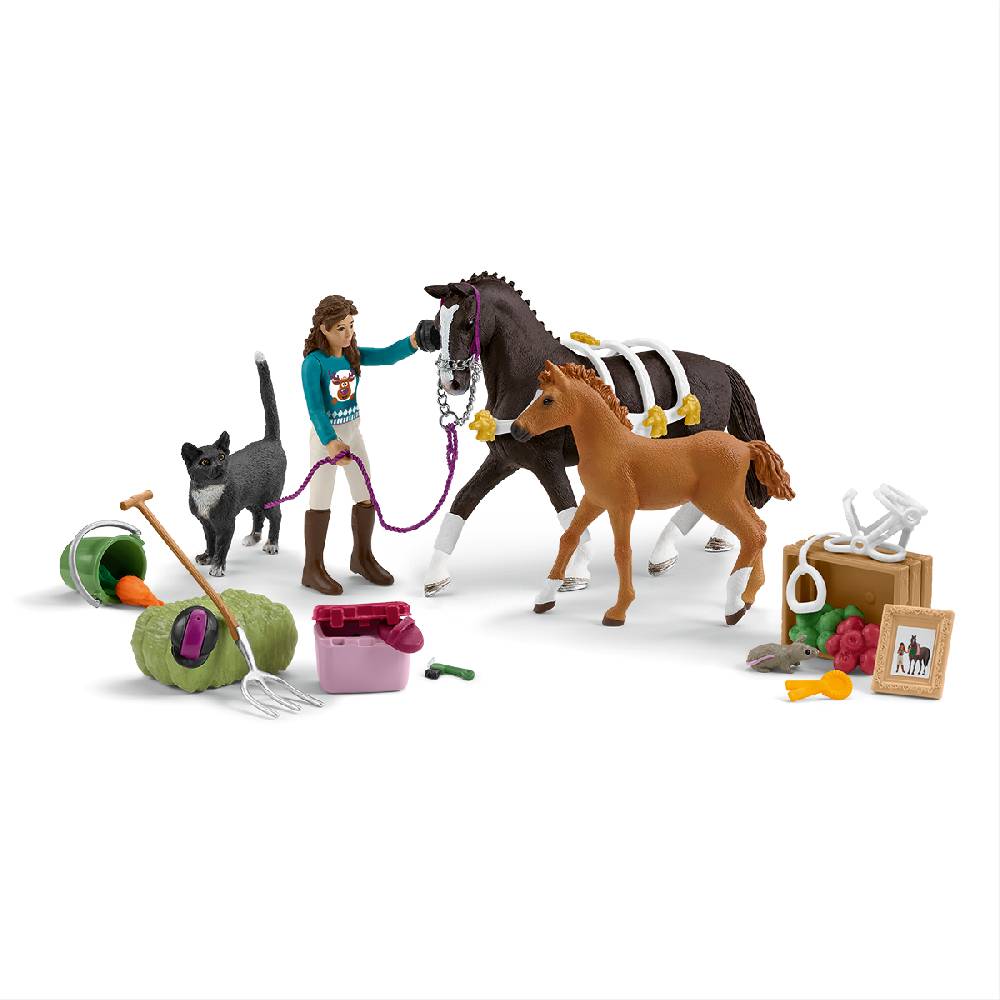 ﻿Schleich Adventskalender HORSE CLUB 2024 Großer Ausverkauf