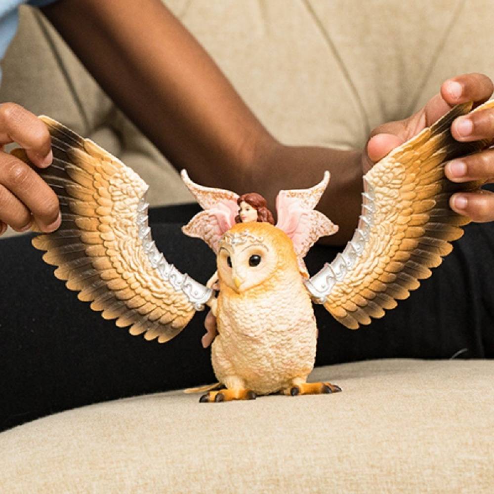 Schleich Elfe auf Glitzer-Eule Bis zu 50% Rabatt