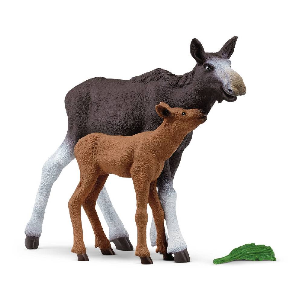 Schleich Elchkuh mit Kalb Sonderangebot
