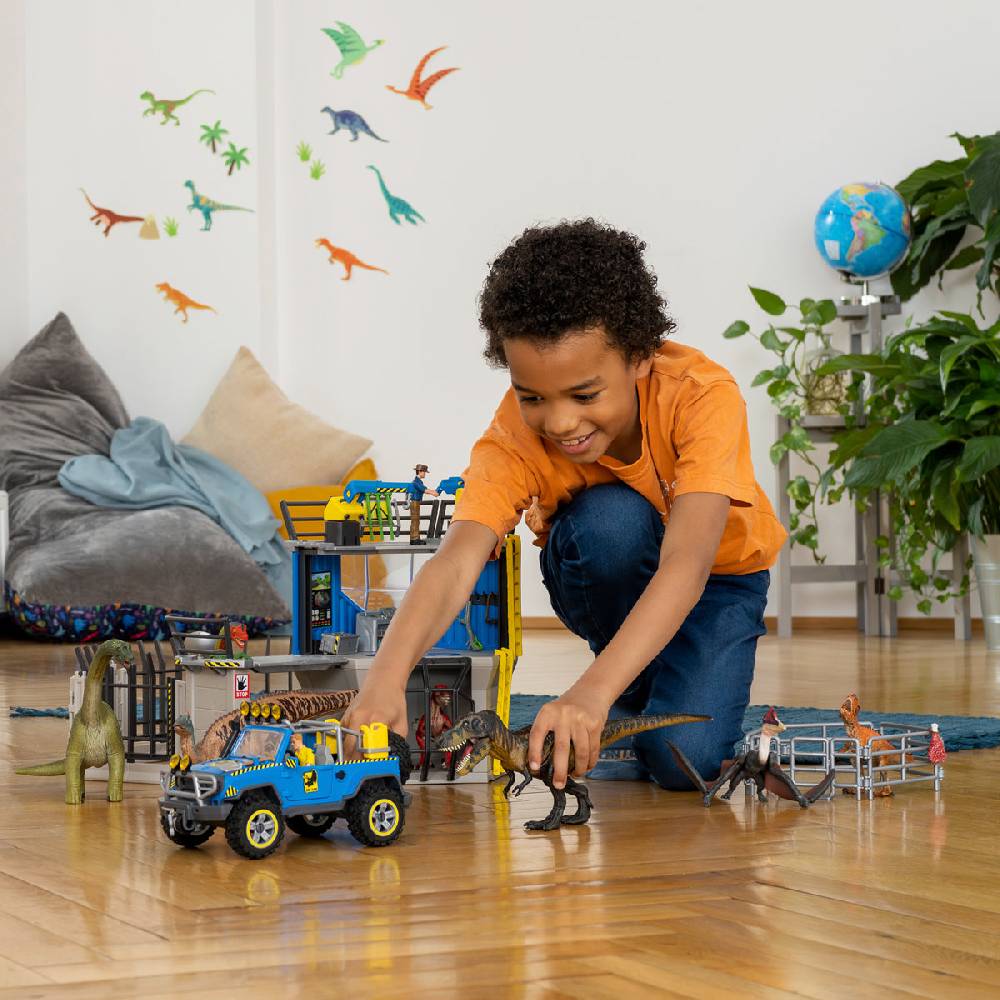 Schleich Geländewagen mit Dino-Außenposten JETZT KAUFEN