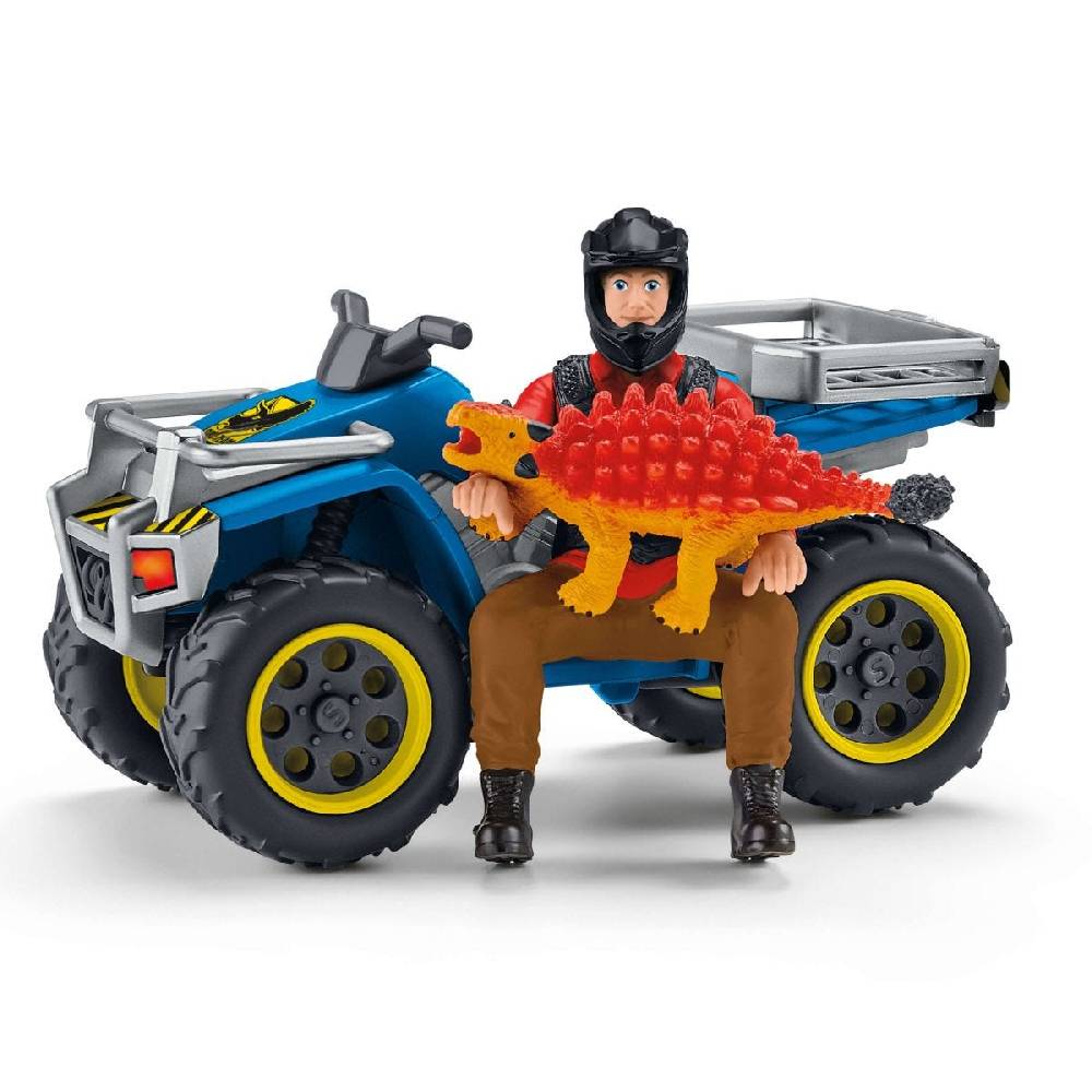 Schleich Flucht auf Quad vor Velociraptor Letzte 2 Tage