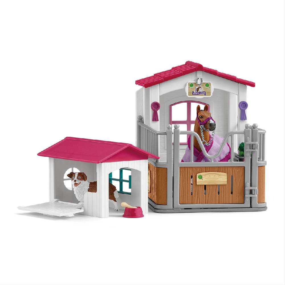 Schleich Pferdebox mit Hundehütte Günstig kaufen
