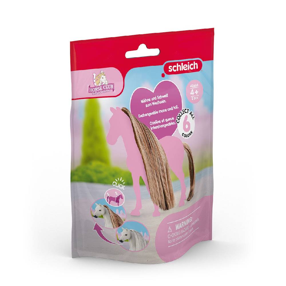 Schleich Haare Beauty Horses Brown-Gold Blitzangebot