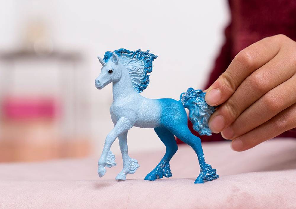 Schleich Elementa Wasserflammeneinhorn Fohlen Bis zu 55% Rabatt