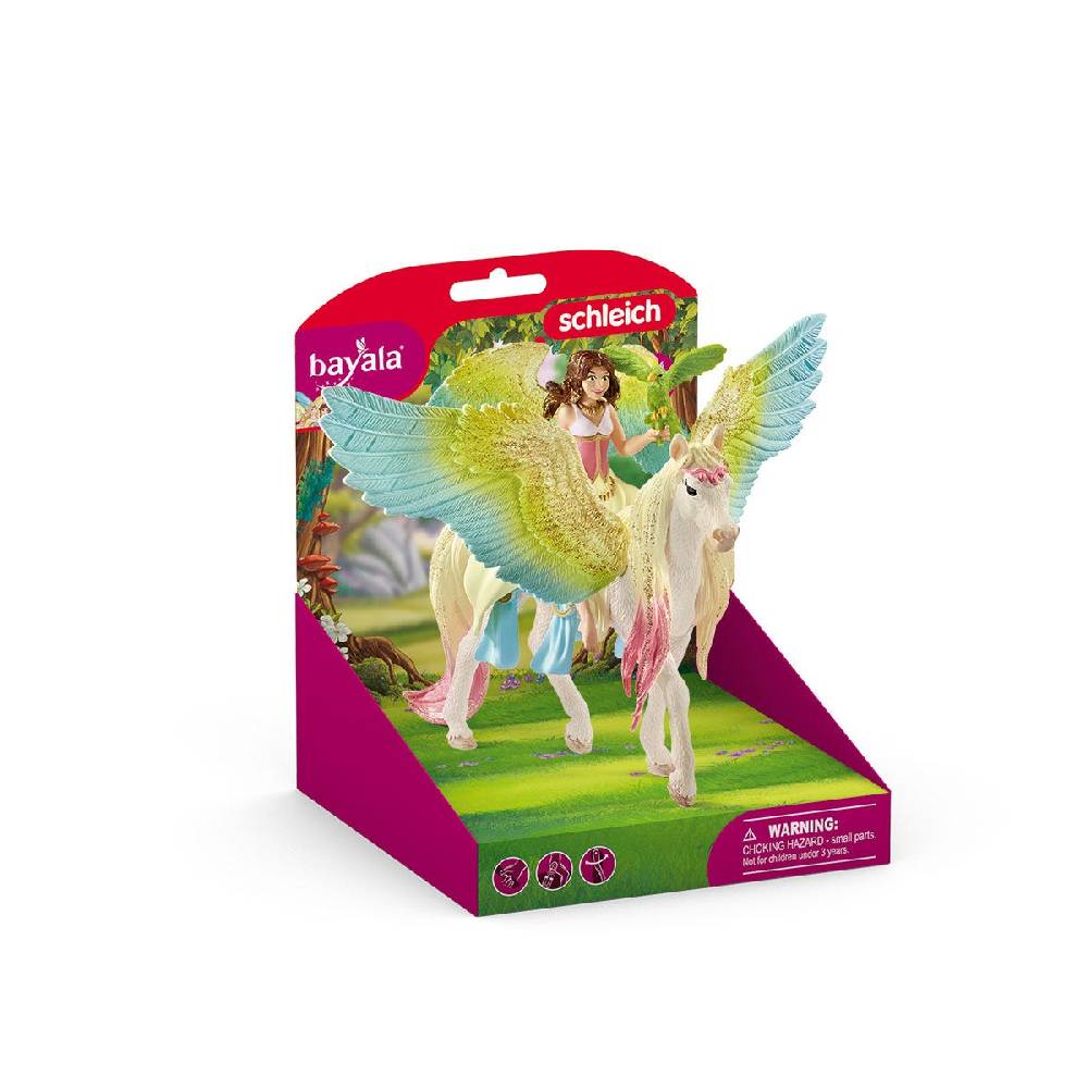 Schleich Surah mit Glitzer-Pegasus 50% Rabatt mit kostenlosem Versand