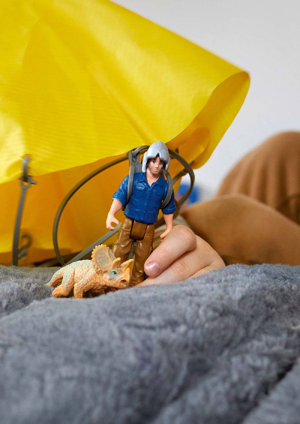 Schleich Dino Fallschirmrettung Auslauf