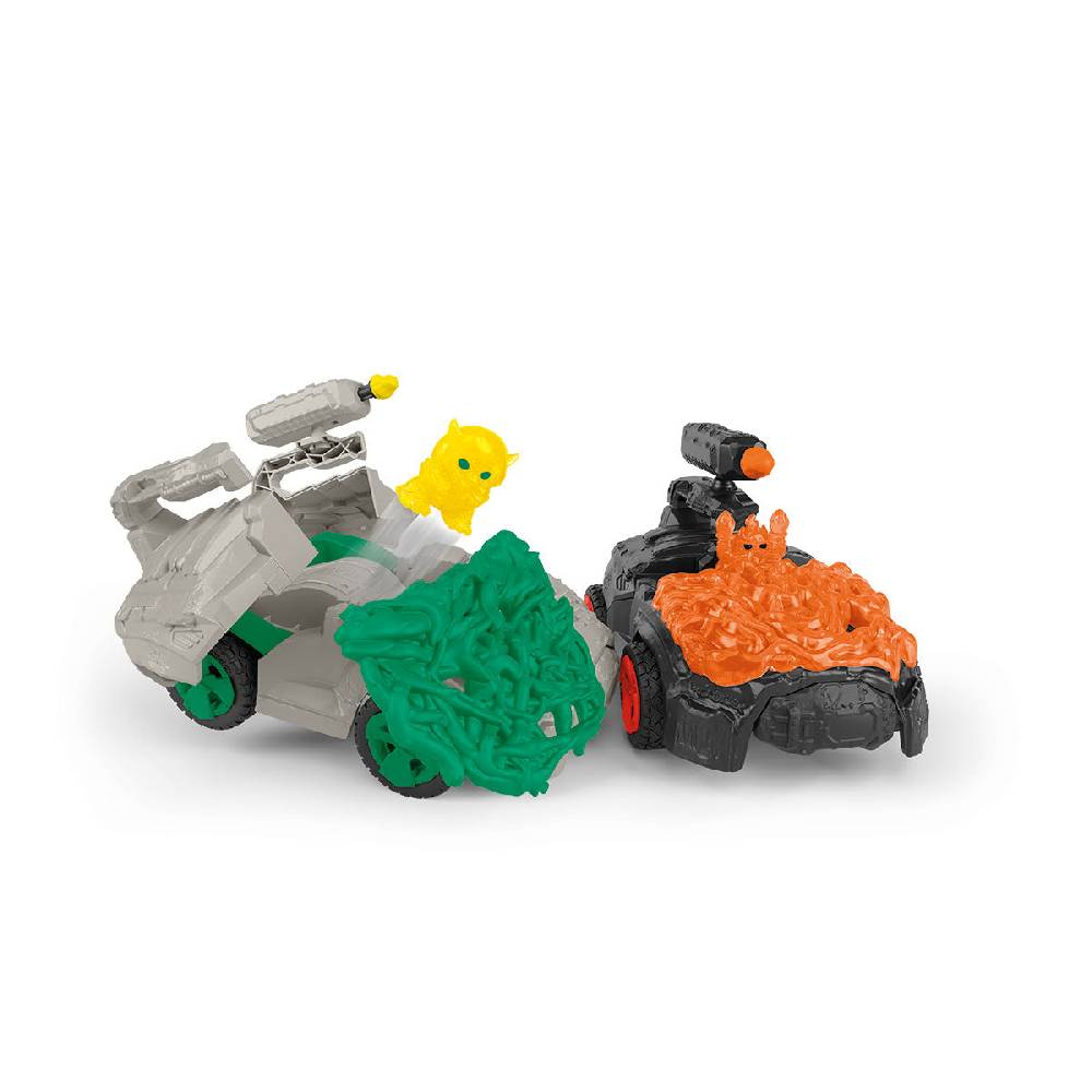 Schleich Dschungel-Crashmobil mit Mini Cretaure Günstiger Verkauf