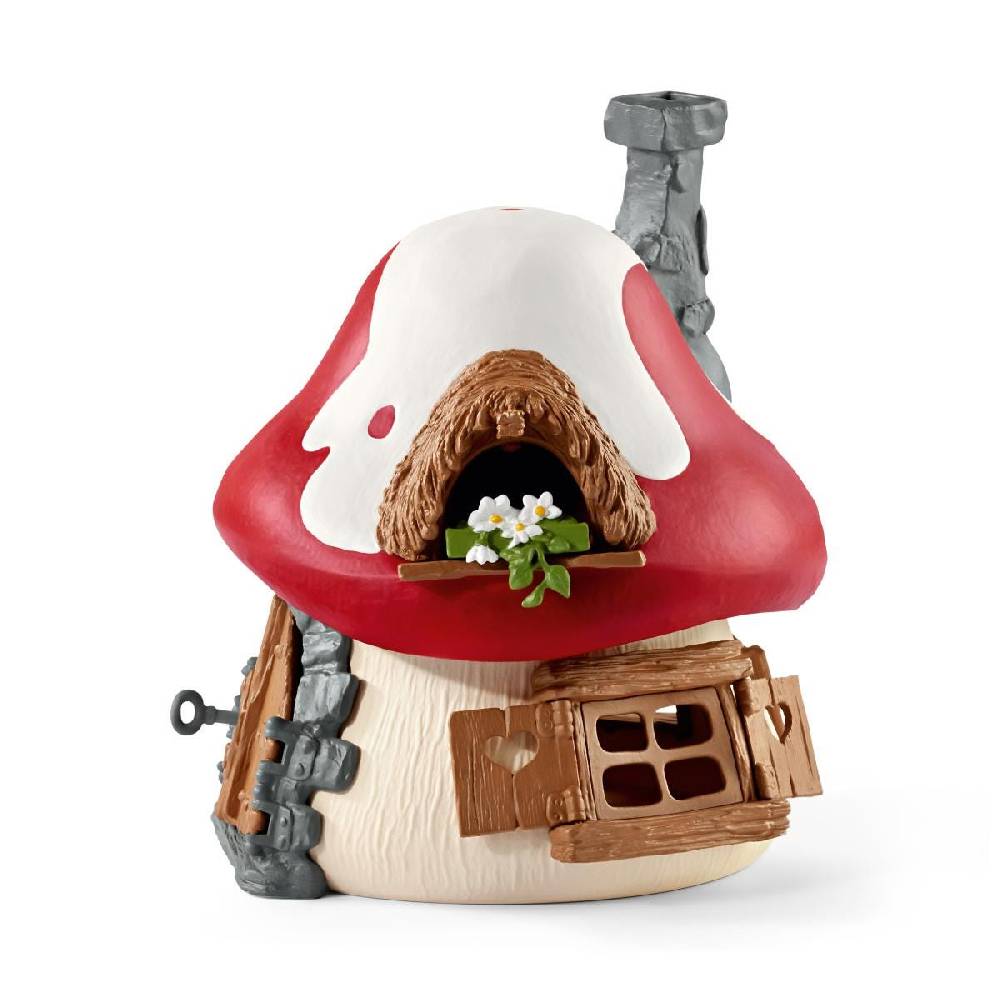 Schleich Schlumpf Haus mit 2 Figuren Fabrikpreis