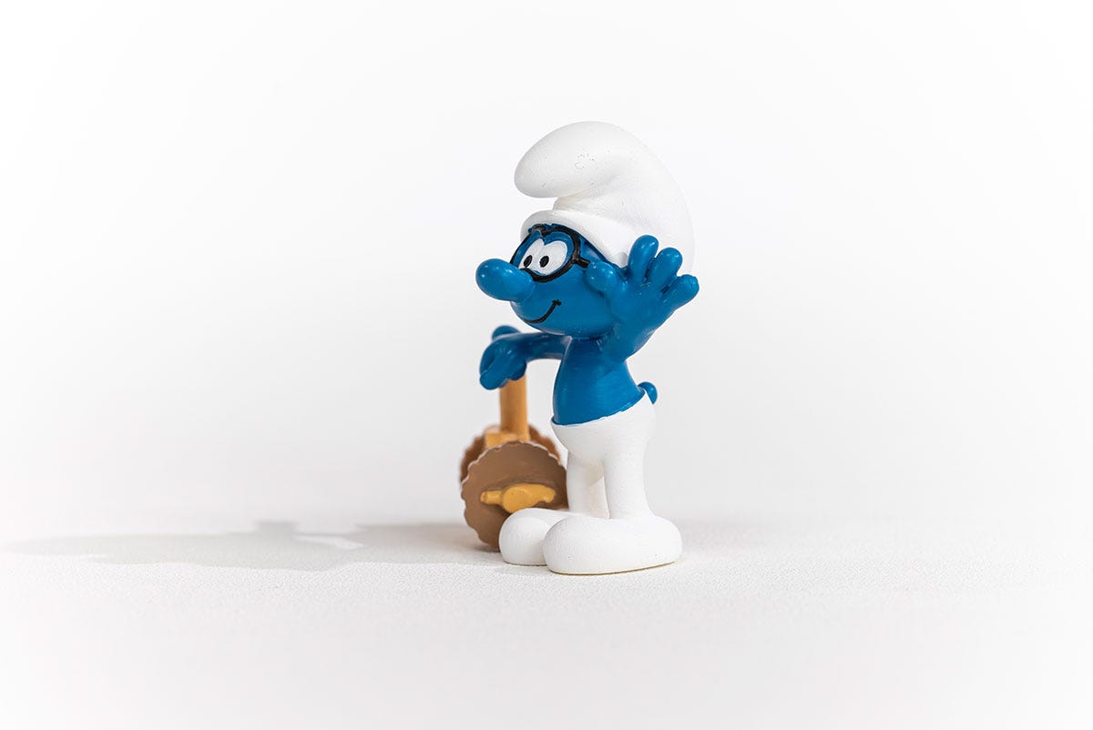 Schleich Speedy Schlumpf Großer Ausverkauf