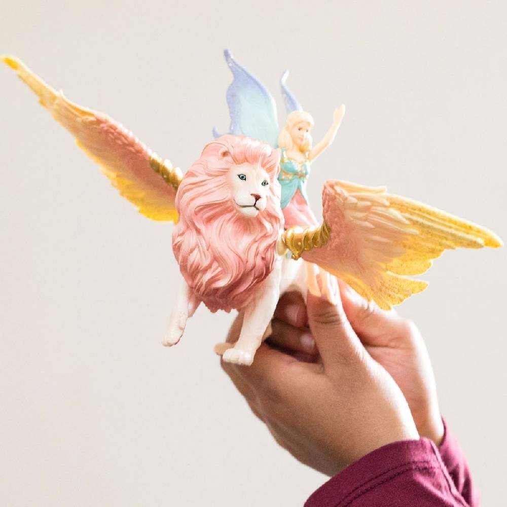 Schleich Elfe auf geflügeltem Löwe Top Angebot