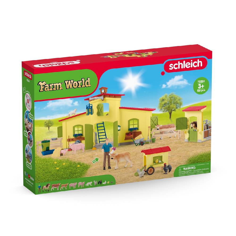 Schleich Farm mit Hühnerstall und Pferdestall Neuheiten
