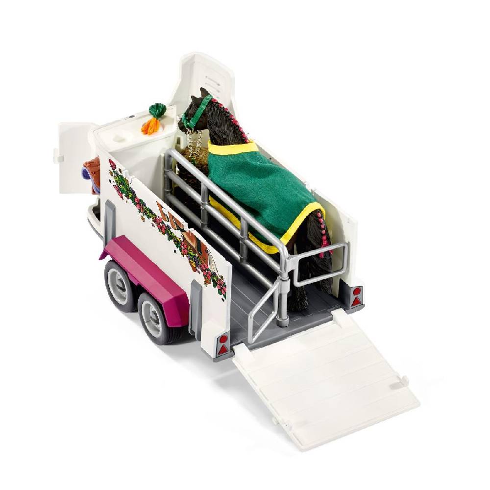 Schleich Pick-up mit Pferdeanhänger Begrenzte Freigabe
