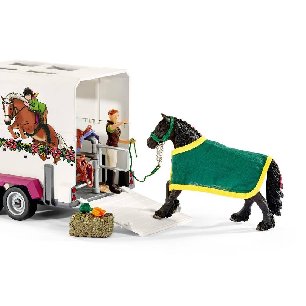 Schleich Pick-up mit Pferdeanhänger Begrenzte Freigabe