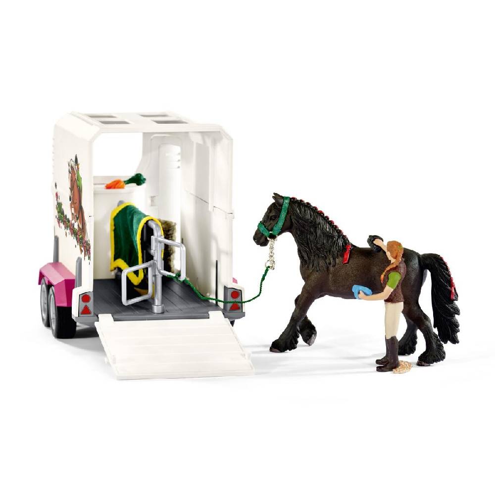 Schleich Pick-up mit Pferdeanhänger Begrenzte Freigabe