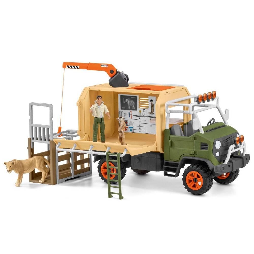 Schleich Großer Truck Tierrettung Sonderangebot der Fabrik