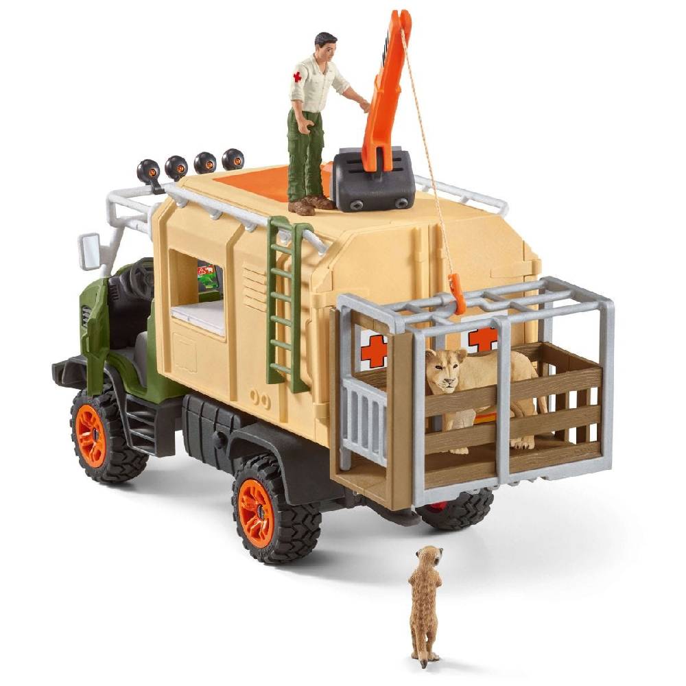 Schleich Großer Truck Tierrettung Sonderangebot der Fabrik