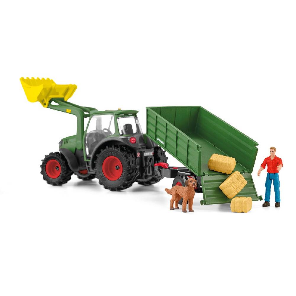 Schleich Traktor mit Anhänger Super Rabatt