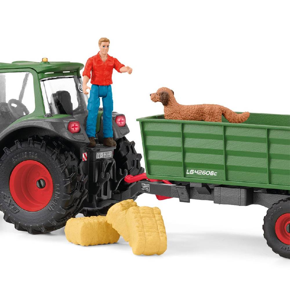 Schleich Traktor mit Anhänger Super Rabatt