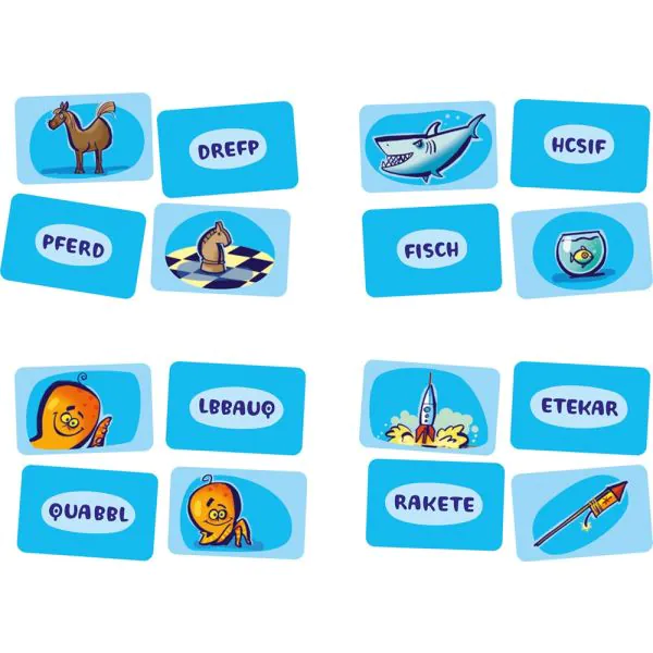 ﻿Schmidt Spiele Drei Magier®: Quabbl, Kartenspiel Großer Ausverkauf