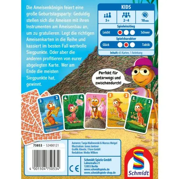 Schmidt Spiele Stau vorm Bau, Kartenspiel Begrenztes Angebot
