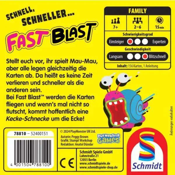 Schmidt Spiele Fast Blast™, Kartenspiel Online Shopping