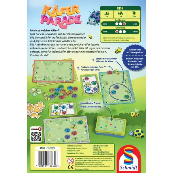 Schmidt Spiele Käferparade, Kinderspiel Exklusivangebot