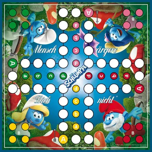 Schmidt Spiele Mensch ärgere Dich nicht® – Die Schlümpfe Muttertagsangebot
