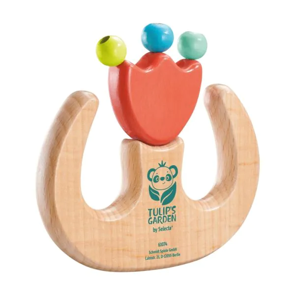 Schmidt Spiele TULIP'S GARDEN by SELECTA® Babywelt: Greifling Tulpe aus Holz, 9,5 cm JETZT KAUFEN