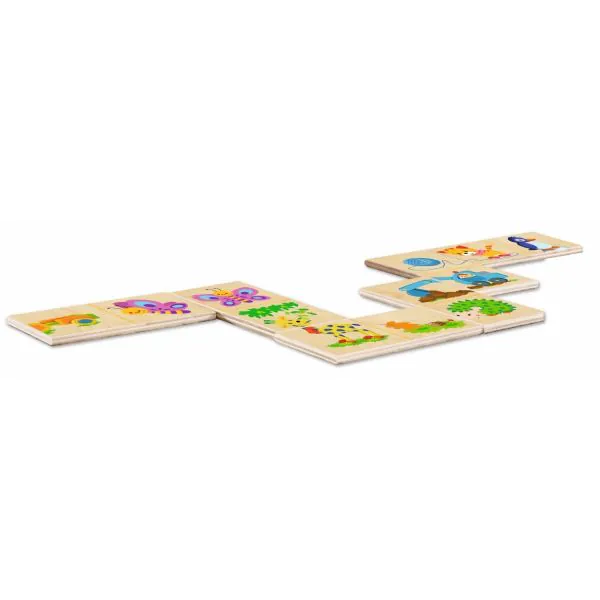 Schmidt Spiele Bilderschlange, Legespiel aus Holz, 20 Teile Nur für heute