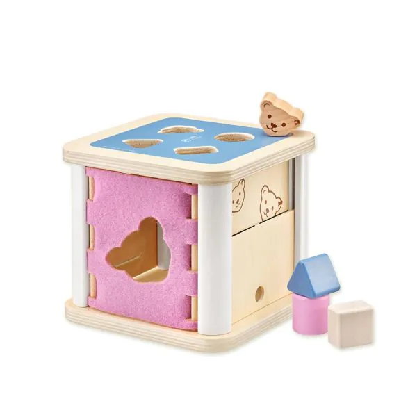Schmidt Spiele Steiff: Sortierbox mit 4 Holzklötzchen, 16 cm Bis zu 55% Rabatt